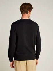 Calvin Klein Jeans Pullover MODERN CREW NECK SWEATER schwarz
