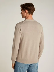 Calvin Klein Jeans Pullover MODERN CREW NECK SWEATER Khaki/Beige/Braun/Grau