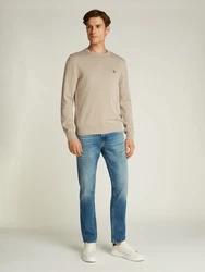 Calvin Klein Jeans Pullover MODERN CREW NECK SWEATER Khaki/Beige/Braun/Grau