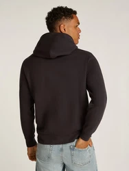 Calvin Klein Sweatshirt SPLIT LINE LOGO HOODIE Dunkelbraun/Schwarz/Braun/Gelb