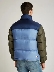 Tommy Jeans Jacke 'Alaska' Türkis/Hellblau/Blau/Dunkelgrün