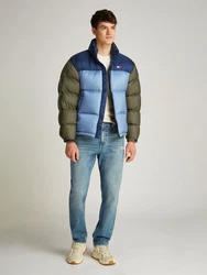 Tommy Jeans Jacke 'Alaska' Türkis/Hellblau/Blau/Dunkelgrün