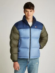 Tommy Jeans Jacke 'Alaska' Türkis/Hellblau/Blau/Dunkelgrün