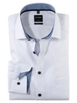 OLYMP Businesshemd Hemden Weiß/Creme/Grau