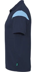 uhlsport Poloshirt Squad 27 Dunkelblau/Blau/Hellblau