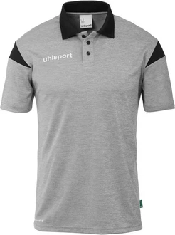 uhlsport Poloshirt Squad 27 Hellgrau/Grau/Dunkelgrau