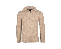 RAGMAN Sweatshirt uni regular fit Beige/Khaki/Braun