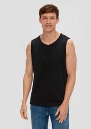 Kurzarmshirt Tanktop im 2er-Pack