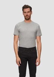 Kurzarmshirt T-Shirt aus Baumwollstretch