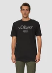 s.Oliver T-Shirt mit Logo-Print Artwork 