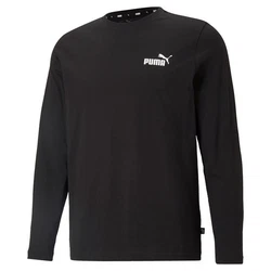 PUMA T-Shirt Herren ESS Longsleeve Tee Schwarz
