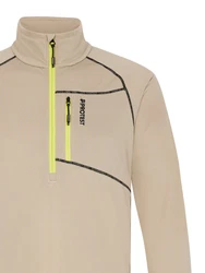 Protest Rollkragenshirt PRTKODY 1/4 Zip Active Top Beige