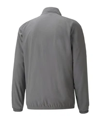 PUMA Sweatjacke teamLIGA Sideline Jacke Grau/Dunkelgrau