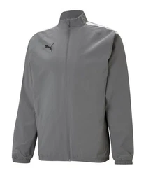 PUMA Sweatjacke teamLIGA Sideline Jacke Grau/Dunkelgrau