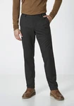 Redpoint Chinohose JASPER Slim-Fit Khaki/Dunkelgrau