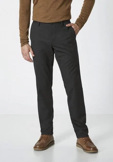 Redpoint Chinohose JASPER Slim-Fit Khaki/Dunkelgrau