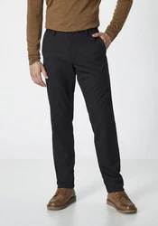 Redpoint Chinohose JASPER Slim-Fit Dunkelblau/Hellblau/Bordeaux