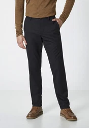 Redpoint Chinohose JASPER Slim-Fit Dunkelblau/Hellblau/Bordeaux