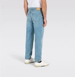 MAC 5-Pocket Jeans RICK Hellblau/Weiß