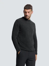 Rundhalspullover Rundhals-Pullover