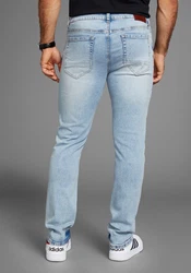Bruno Banani Straight-Jeans Hutch Hellblau/Blau