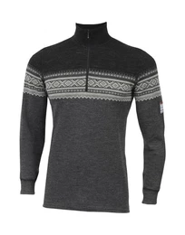 Strickfleece-Pullover DesignWool Marius Mockneck - Pullover aus Merinowolle fr Herren