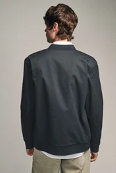 Next Bomberjacke Blouson Dunkelblau/Grau/Dunkelgrau/Blau