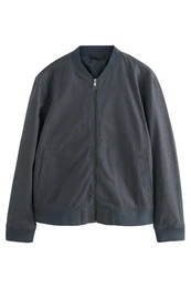 Bomberjacke Blouson aus Baumwollstretch (1-St)
