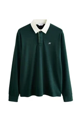 Next Rugbyshirt  Grün/Dunkelgrün