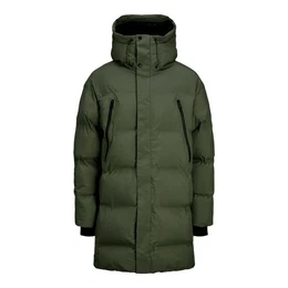 Steppjacke Jcoalpha Long Puffer Jacket mit verstellbarer Kapuze