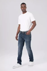 Miracle of Denim 5-Pocket-Jeans Thomas Comfort Blau/Dunkelblau