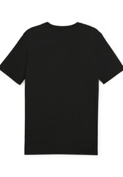 PUMA T-Shirt teamFINAL Casuals Tee Schwarz