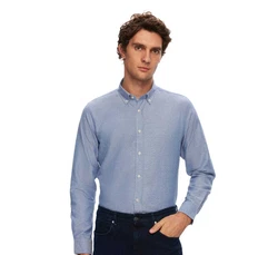 D'S DAMAT Businesshemd Blau/Hellblau/Dunkelblau