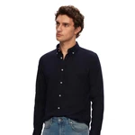 D'S DAMAT Businesshemd Hellblau/Dunkelblau/Blau