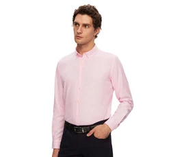 D'S DAMAT Businesshemd Rosa