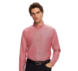 D'S DAMAT Businesshemd Rosa/Rot