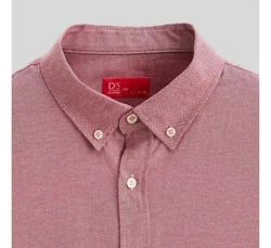 D'S DAMAT Businesshemd Dunkelrot/Lila/Braun/Rosa/Rot