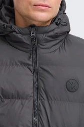 Indicode Steppjacke IDRAPSE Dunkelgrau/Grau/Schwarz/Dunkelblau