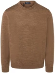 MAERZ Muenchen Pullover Rundhals Braun/Khaki/Beige
