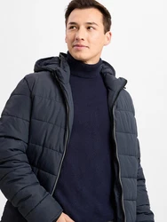 Nils Sundström Steppjacke Dunkelblau/Hellblau/Blau