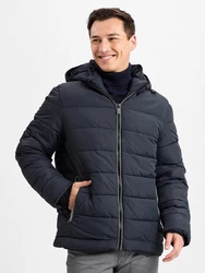 Nils Sundström Steppjacke Dunkelblau/Hellblau/Blau