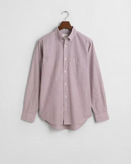 Gant Langarmhemd REG POPLIN BANKER SHIRT Lila/Rosa/Fliederfarben