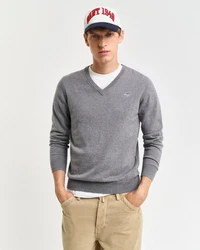 Gant Strickpullover Classic Cotton V-Neck 