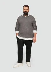 s.Oliver Stoffhose Chinojogger Dunkelgrau/Grau