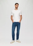 s.Oliver Stoffhose Jeans Nelio Weiß/Creme/Hellblau