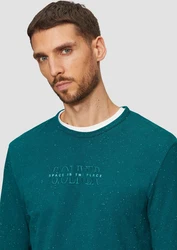 s.Oliver Langarmshirt petrol