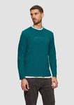 s.Oliver Langarmshirt petrol
