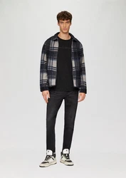 s.Oliver Langarmshirt Schwarz/Dunkelgrau