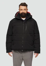 s.Oliver Outdoorjacke Steppjacke Schwarz/Rot/Dunkelrot