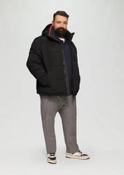 s.Oliver Outdoorjacke Steppjacke Schwarz/Rot/Dunkelrot